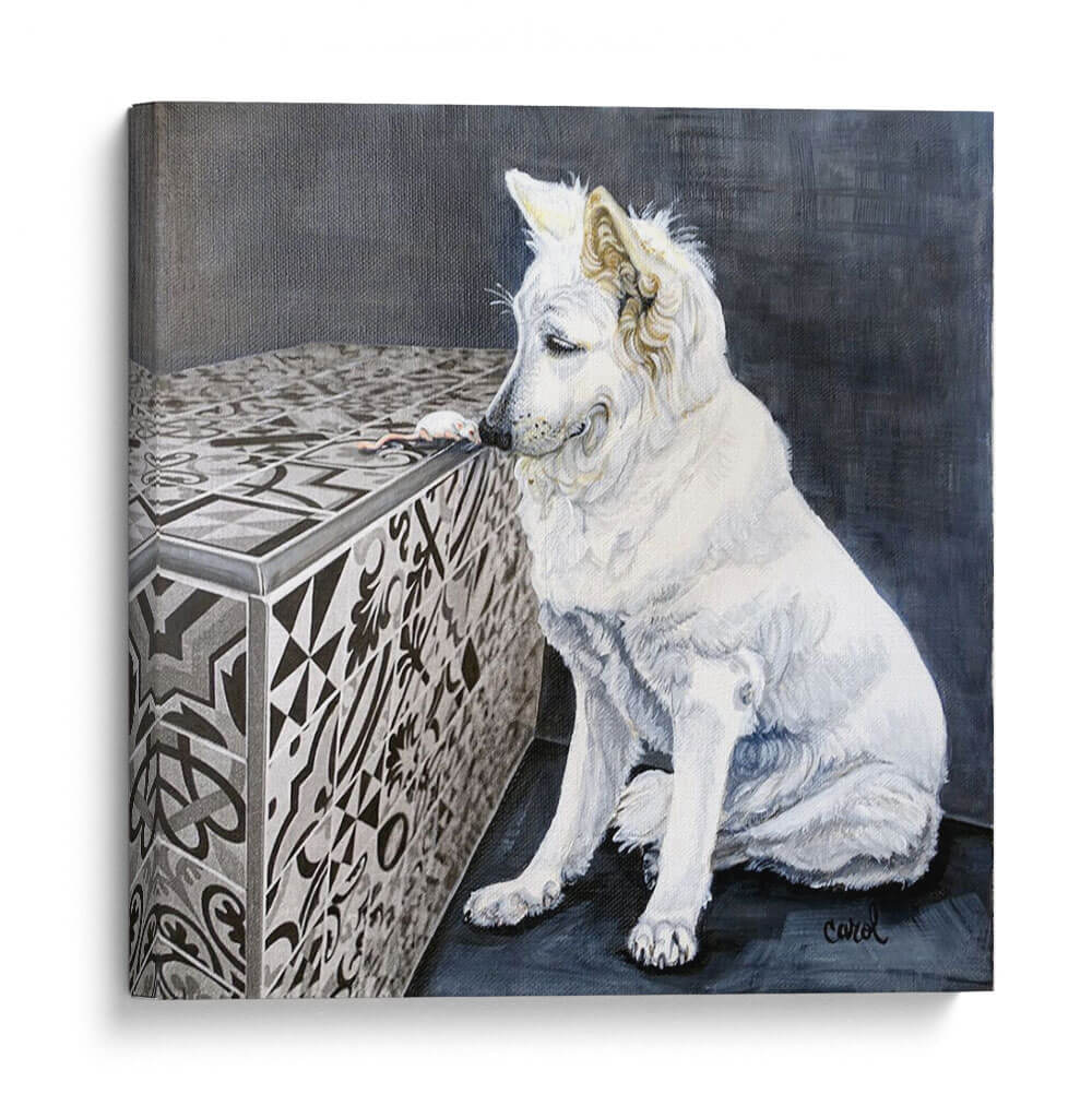Cachorro Juguetón - Nina Ramos | Cuadro decorativo de Canvas Lab