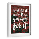 Work for it | Cuadro decorativo de Canvas Lab