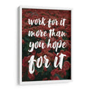 Work for it | Cuadro decorativo de Canvas Lab