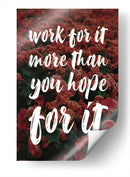 Work for it | Cuadro decorativo de Canvas Lab