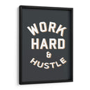 Work Hard | Cuadro decorativo de Canvas Lab