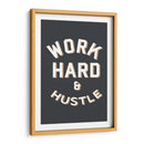 Work Hard | Cuadro decorativo de Canvas Lab