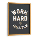 Work Hard | Cuadro decorativo de Canvas Lab
