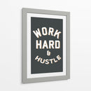 Work Hard | Cuadro decorativo de Canvas Lab