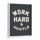 Work Hard | Cuadro decorativo de Canvas Lab