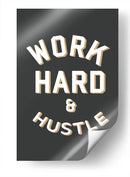 Work Hard | Cuadro decorativo de Canvas Lab