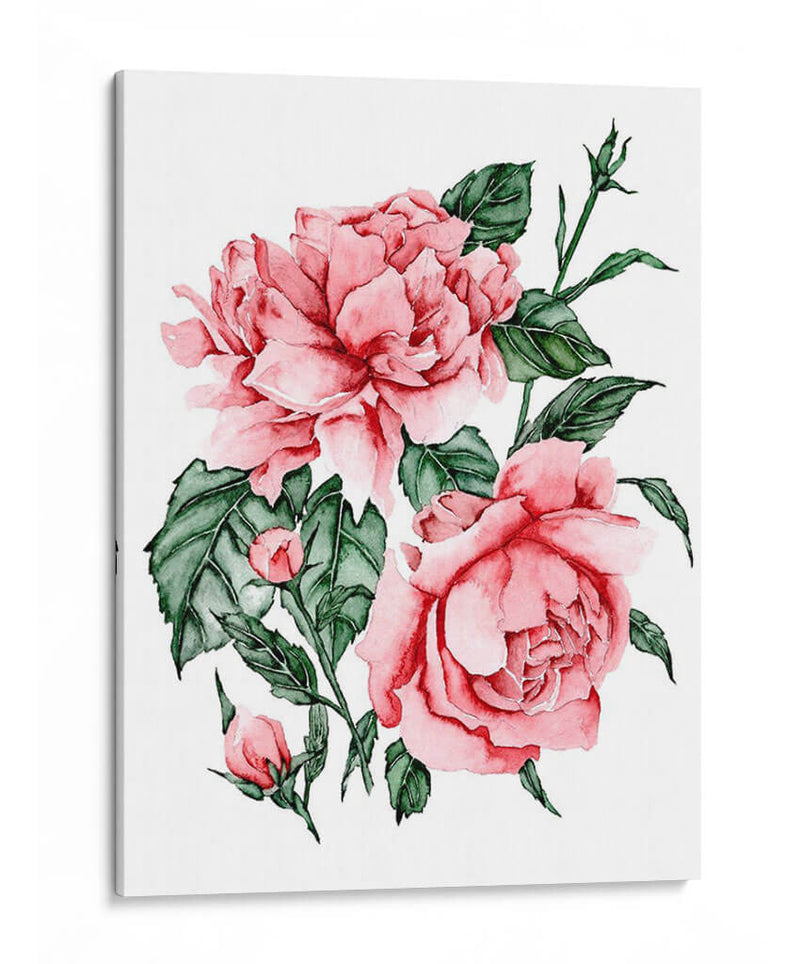 Las Rosas Son Rojas Ii - Melissa Wang | Cuadro decorativo de Canvas Lab