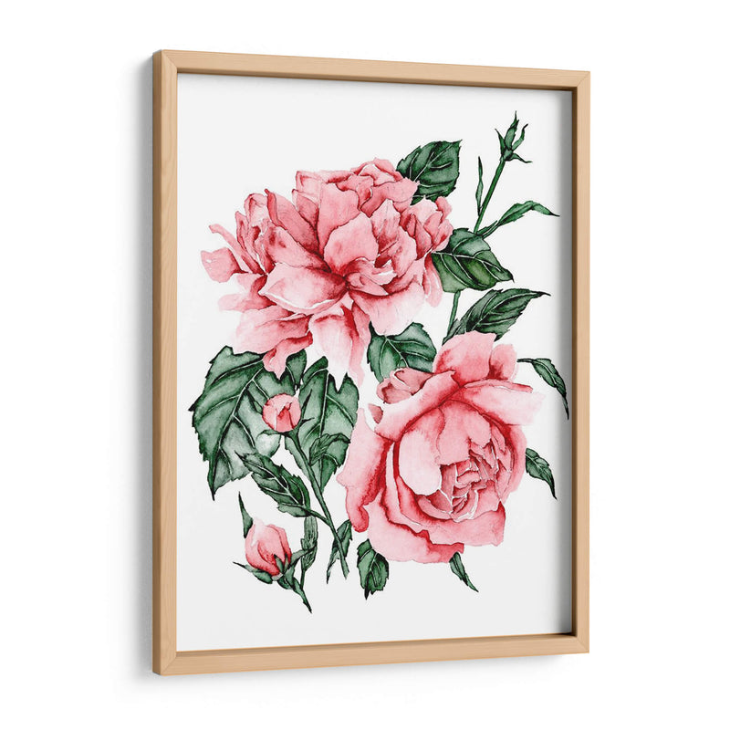 Las Rosas Son Rojas Ii - Melissa Wang | Cuadro decorativo de Canvas Lab