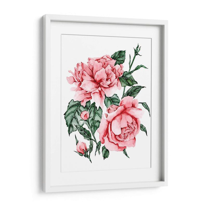 Las Rosas Son Rojas Ii - Melissa Wang | Cuadro decorativo de Canvas Lab