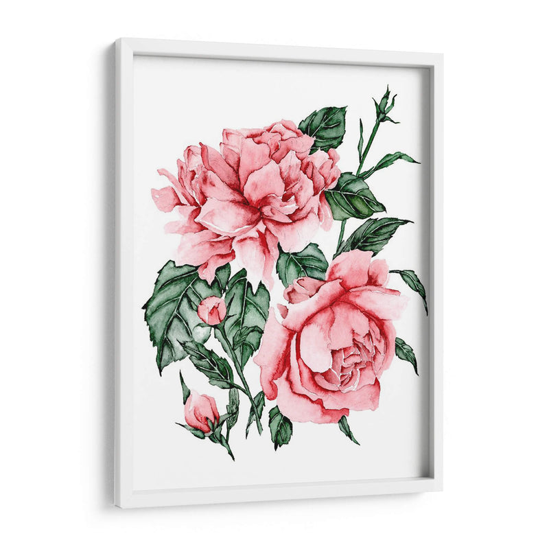 Las Rosas Son Rojas Ii - Melissa Wang | Cuadro decorativo de Canvas Lab