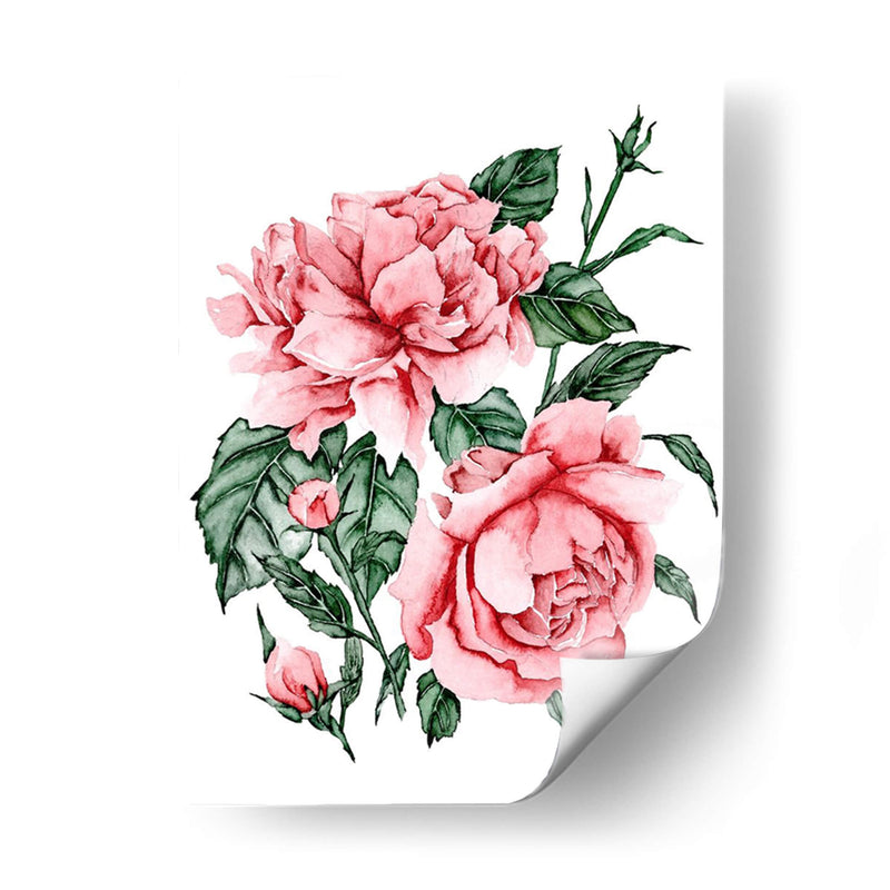 Las Rosas Son Rojas Ii - Melissa Wang | Cuadro decorativo de Canvas Lab