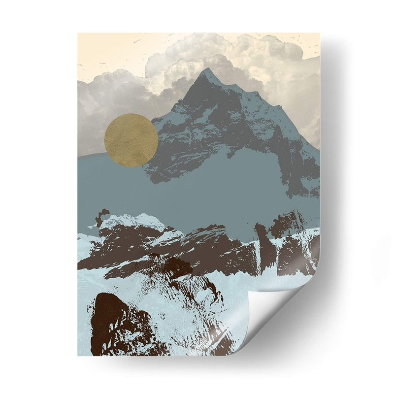 Pop Art Mountain I - W. Rutledge | Cuadro decorativo de Canvas Lab