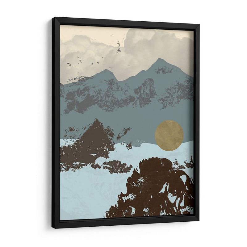 Pop Art Mountain Ii - W. Rutledge | Cuadro decorativo de Canvas Lab