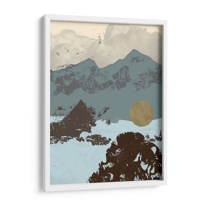 Pop Art Mountain Ii - W. Rutledge | Cuadro decorativo de Canvas Lab