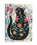 Folksy Felline I - Jacob Green | Cuadro decorativo de Canvas Lab