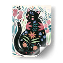 Folksy Felline I - Jacob Green | Cuadro decorativo de Canvas Lab