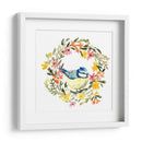 Guirnalda De Primavera Y Pájaro I - Gerard Paul Deshayes | Cuadro decorativo de Canvas Lab