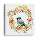 Guirnalda De Primavera Y Pájaro Ii - Gerard Paul Deshayes | Cuadro decorativo de Canvas Lab