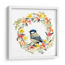 Guirnalda De Primavera Y Pájaro Ii - Gerard Paul Deshayes | Cuadro decorativo de Canvas Lab