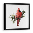 Cardenal Con Nieve I - Gerard Paul Deshayes | Cuadro decorativo de Canvas Lab