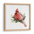 Cardenal Con Nieve Ii - Gerard Paul Deshayes | Cuadro decorativo de Canvas Lab