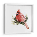 Cardenal Con Nieve Ii - Gerard Paul Deshayes | Cuadro decorativo de Canvas Lab
