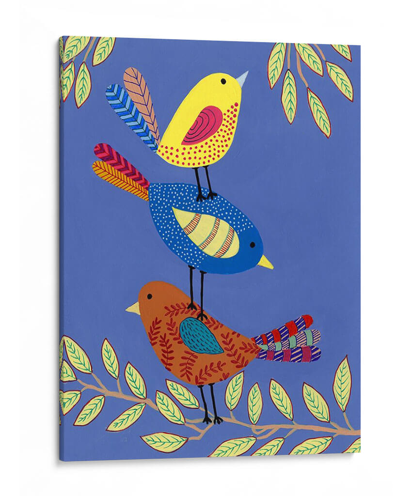 Plumas Estampadas I - Regina Moore | Cuadro decorativo de Canvas Lab