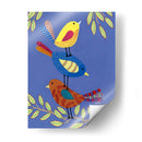 Plumas Estampadas I - Regina Moore | Cuadro decorativo de Canvas Lab