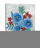 Bleu Blume I - Regina Moore | Cuadro decorativo de Canvas Lab
