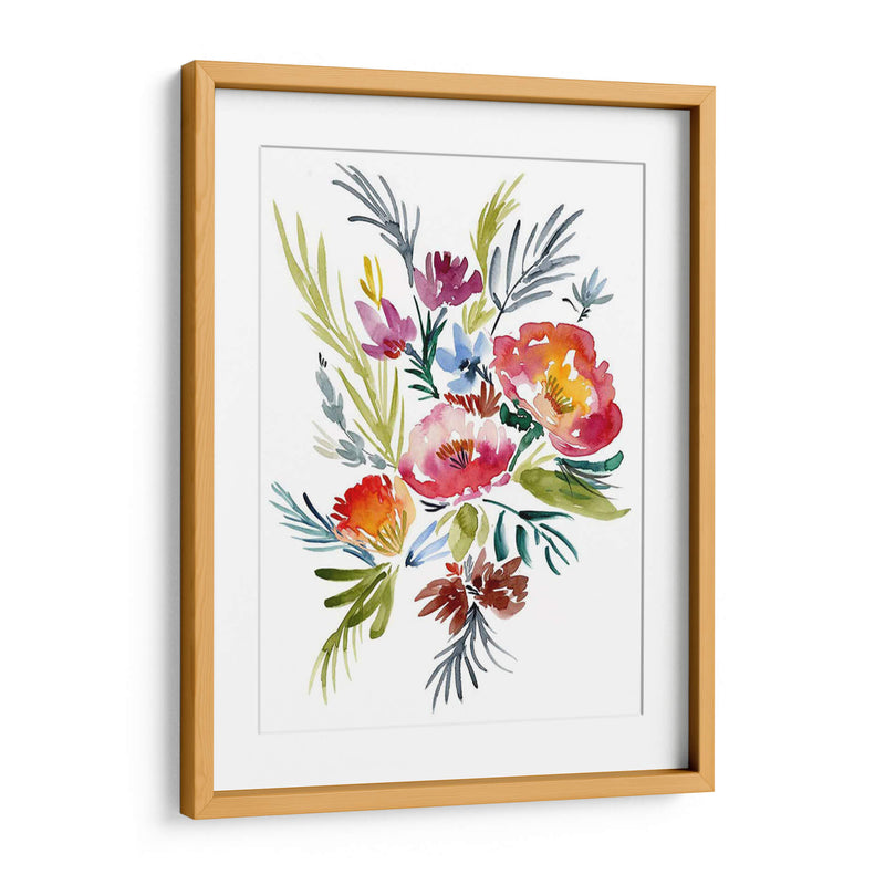 Bouquet Jeweled Ii - Jennifer Goldberger | Cuadro decorativo de Canvas Lab