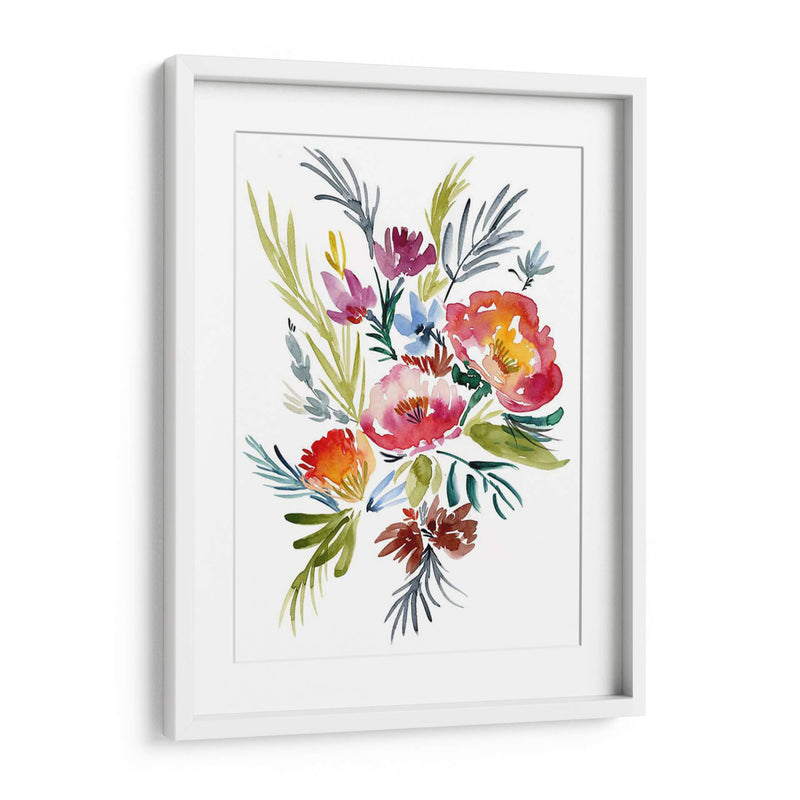 Bouquet Jeweled Ii - Jennifer Goldberger | Cuadro decorativo de Canvas Lab