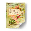 Paquetes De Semillas Antiguos Viii | Cuadro decorativo de Canvas Lab