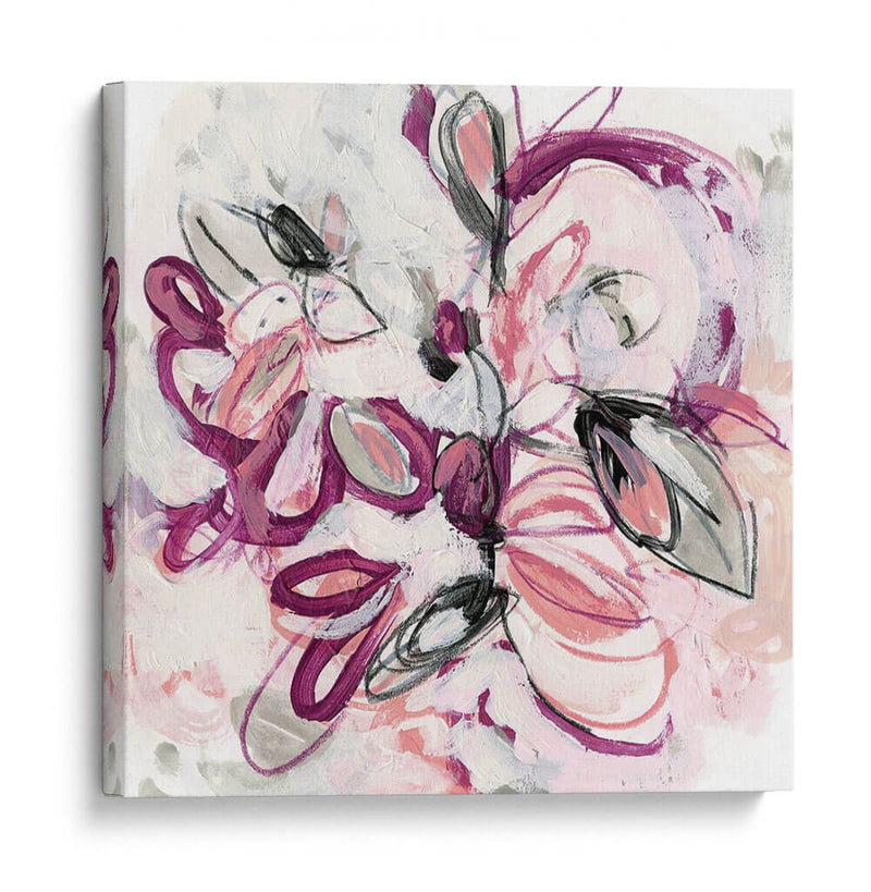 Fucsia Floral I - June Erica Vess | Cuadro decorativo de Canvas Lab