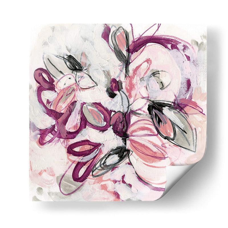 Fucsia Floral I - June Erica Vess | Cuadro decorativo de Canvas Lab