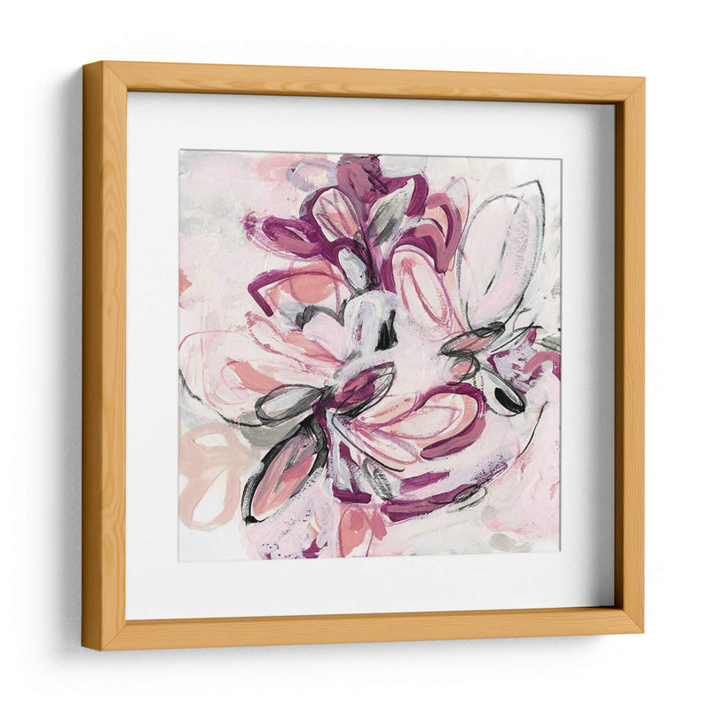 Fucsia Floral Ii - June Erica Vess | Cuadro decorativo de Canvas Lab