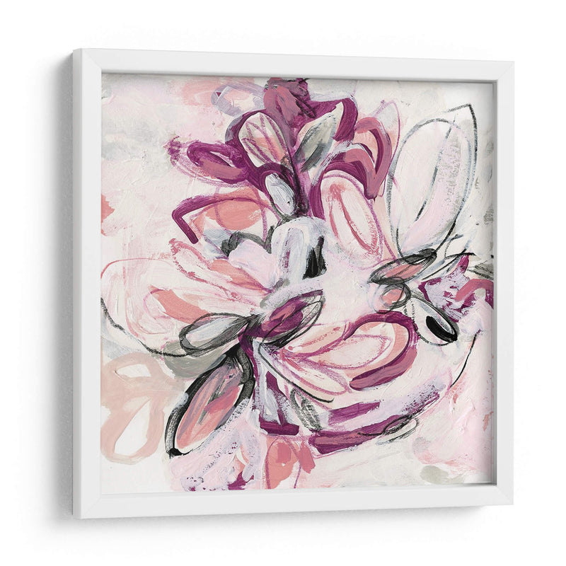 Fucsia Floral Ii - June Erica Vess | Cuadro decorativo de Canvas Lab