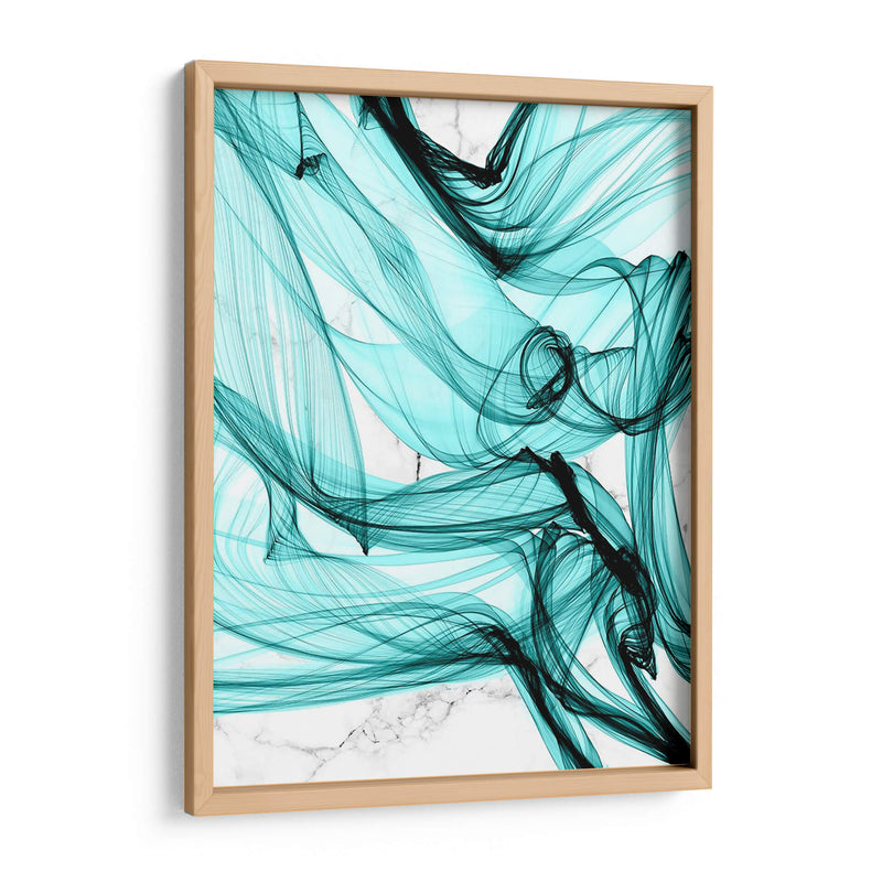 Cintas Teal V - Irena Orlov | Cuadro decorativo de Canvas Lab