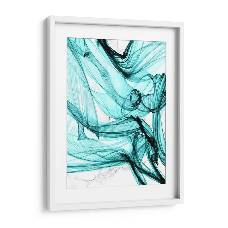 Cintas Teal V - Irena Orlov | Cuadro decorativo de Canvas Lab