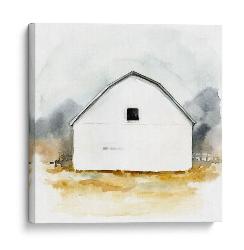 Barn Blanco Acuarela Ii - Susan Savory | Cuadro decorativo de Canvas Lab