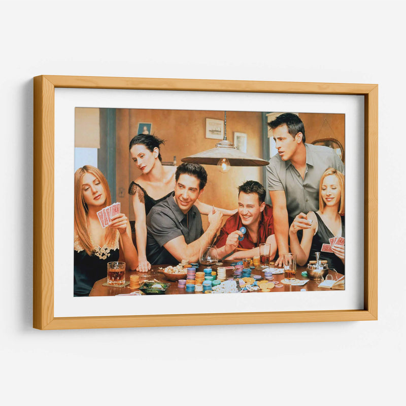 The One With All The Poker | Cuadro decorativo de Canvas Lab