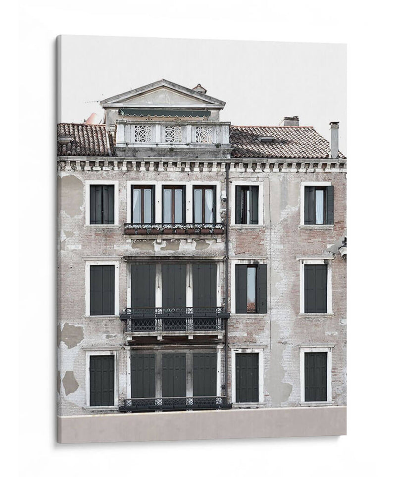 Fachada Veneciana Fotos Ii - Sharon Chandler | Cuadro decorativo de Canvas Lab