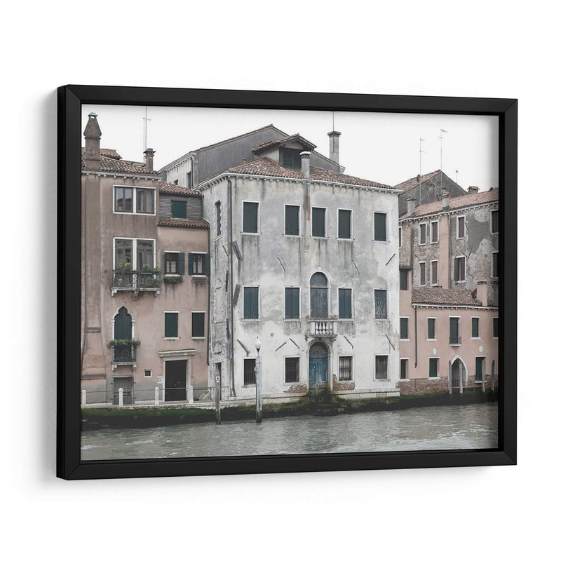 Fotos De Fachada Veneciana Vi - Sharon Chandler | Cuadro decorativo de Canvas Lab