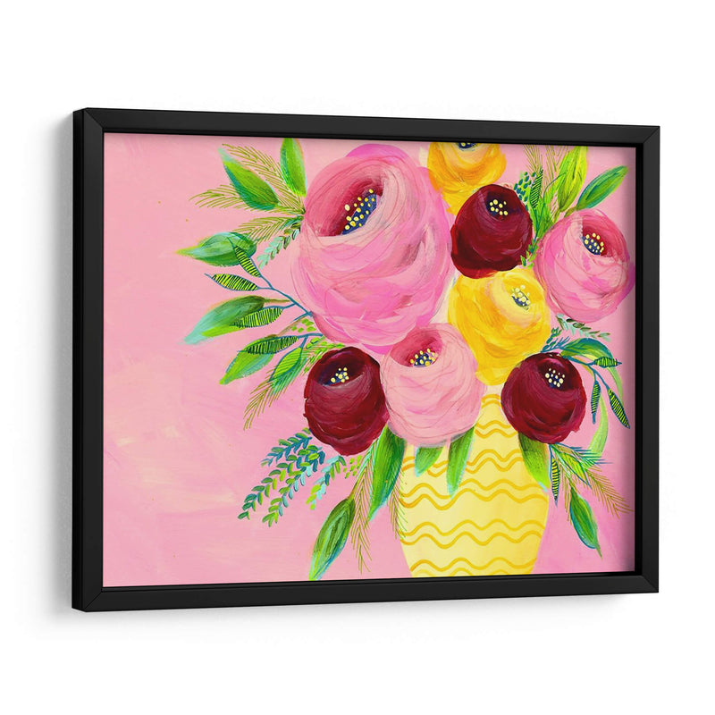 Flores De Jardín Rosa Ii - Regina Moore | Cuadro decorativo de Canvas Lab