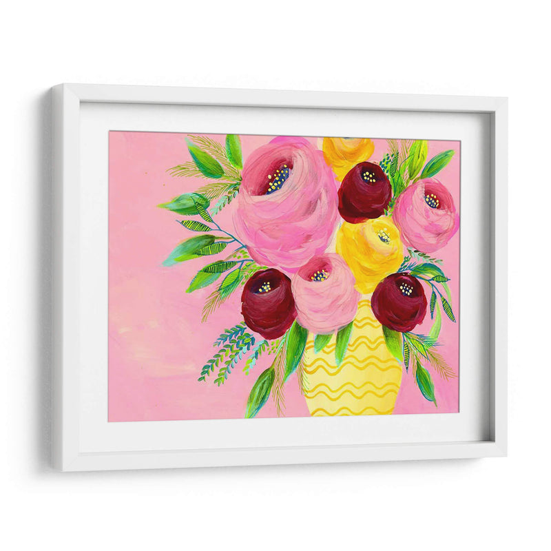 Flores De Jardín Rosa Ii - Regina Moore | Cuadro decorativo de Canvas Lab