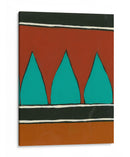 Patrones De Óxido Y Teal Ii - Regina Moore | Cuadro decorativo de Canvas Lab