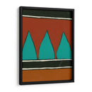 Patrones De Óxido Y Teal Ii - Regina Moore | Cuadro decorativo de Canvas Lab