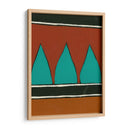 Patrones De Óxido Y Teal Ii - Regina Moore | Cuadro decorativo de Canvas Lab