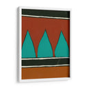 Patrones De Óxido Y Teal Ii - Regina Moore | Cuadro decorativo de Canvas Lab