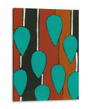 Patrones De Óxido Y Teal V - Regina Moore | Cuadro decorativo de Canvas Lab