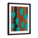 Patrones De Óxido Y Teal V - Regina Moore | Cuadro decorativo de Canvas Lab